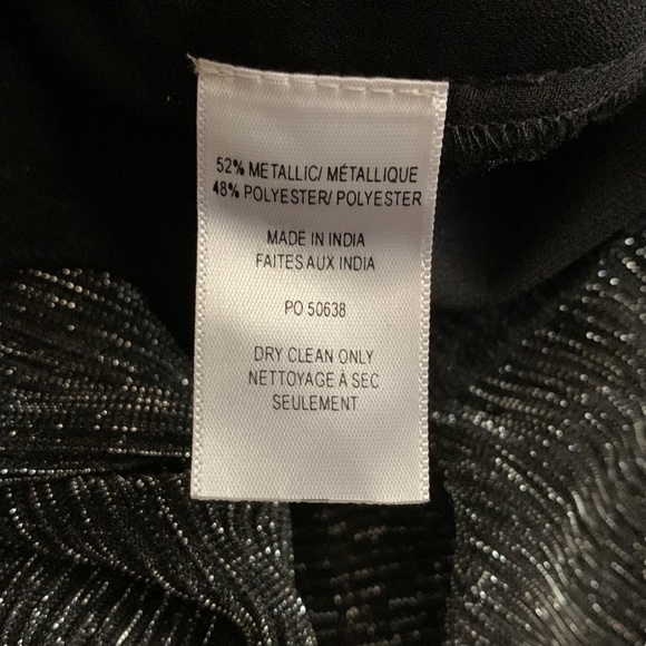 MISA Los Angeles Ilona Midi Dress Metallic Black - Picture 10 of 10